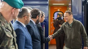 Sikorski z niezapowiedzianą wizytą. "Wyraz wsparcia, gdy atakuje Rosja"