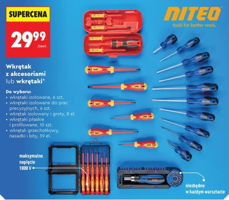 Викрутки Niteo Tools