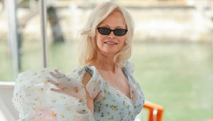 Pamela Anderson zachwyciła w Nowym Jorku. Ale rozcięcie