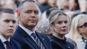 Prezydent RP Karol Nawrocki z żoną Martą Nawrocką