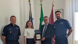 Tarnowski policjant wspierał zabezpieczenie Grand Prix Włoch na torze Monza