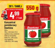Koncentrat pomidorowy Dawtona