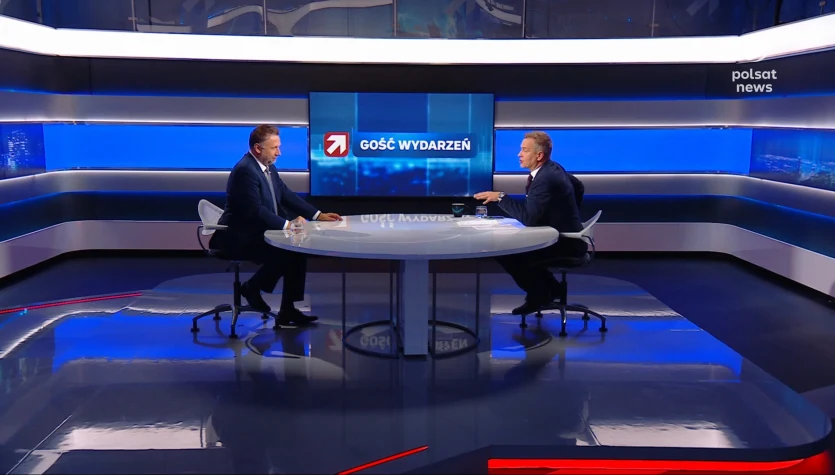 "Może wygłaszać do żony", Kierwiński w "Gościu Wydarzeń" odpowiada Boguckiemu