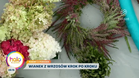 Jesienne wianki z hortensji i wrzosów. Jak zrobić je samodzielnie?