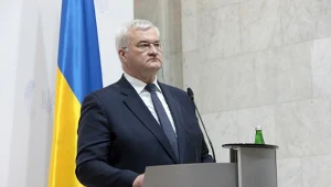 Minister spraw zagranicznych Ukrainy Andrij Sybiha
