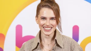 Anna Maria Sieklucka w "halo tu polsat"