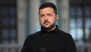 Prezydent Ukrainy Wołodymyr Zełenski