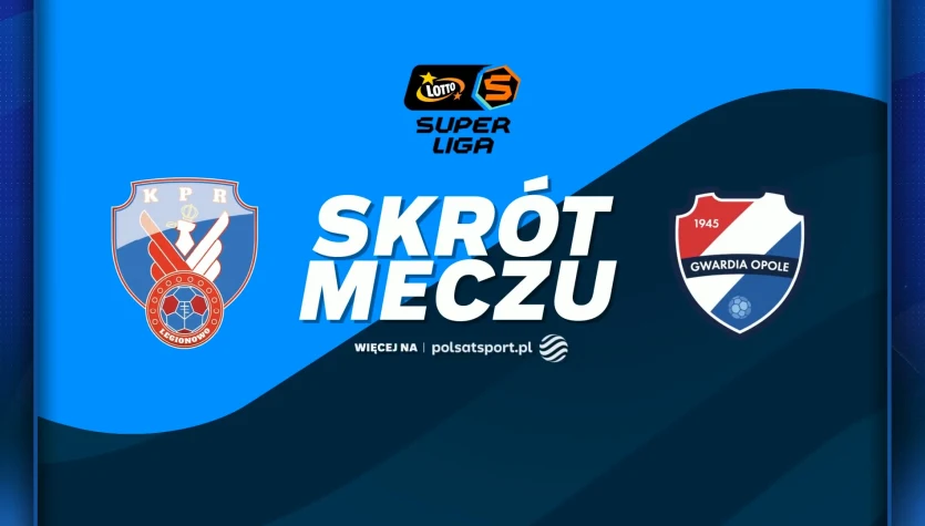 Zepter KPR Legionowo - Corotop Gwardia Opole. Skrót meczu. WIDEO