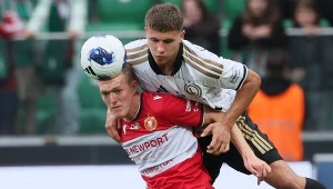 Legia nie dotarła na szczyt tabeli Ekstraklasy. Była tam niespełna 2 minuty