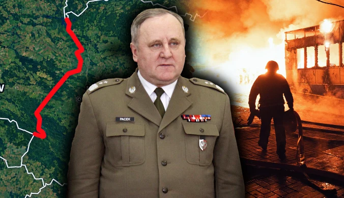 Generał Bogusław Pacek skomentował ataki Rosji w pobliżu granicy polsko-ukraińskiej