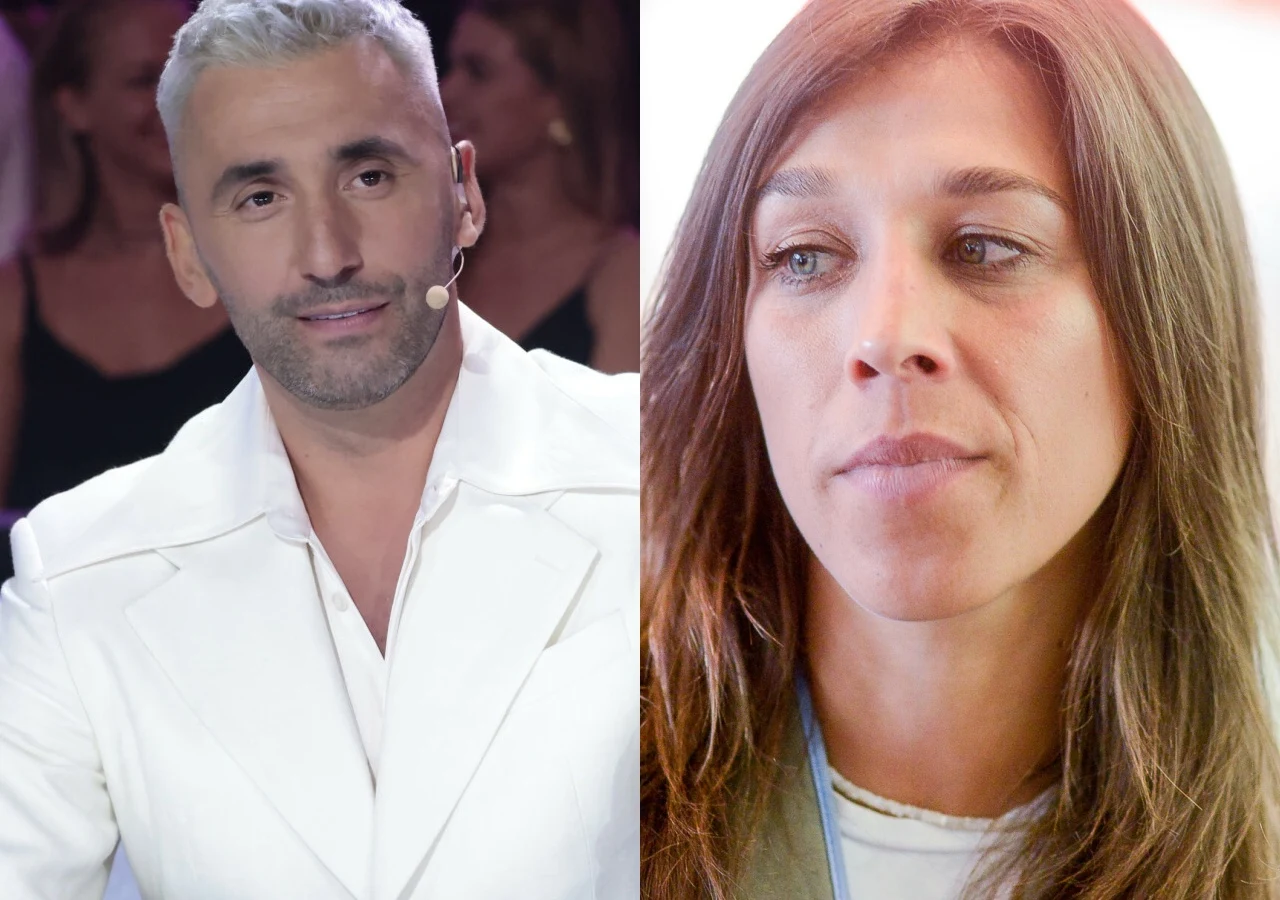 Rafał Maserak, Joanna Jędrzejczyk Odziani na biało Rafał Maserak i Joanna Jędrzejczyk na zestawieniu zdjęć.