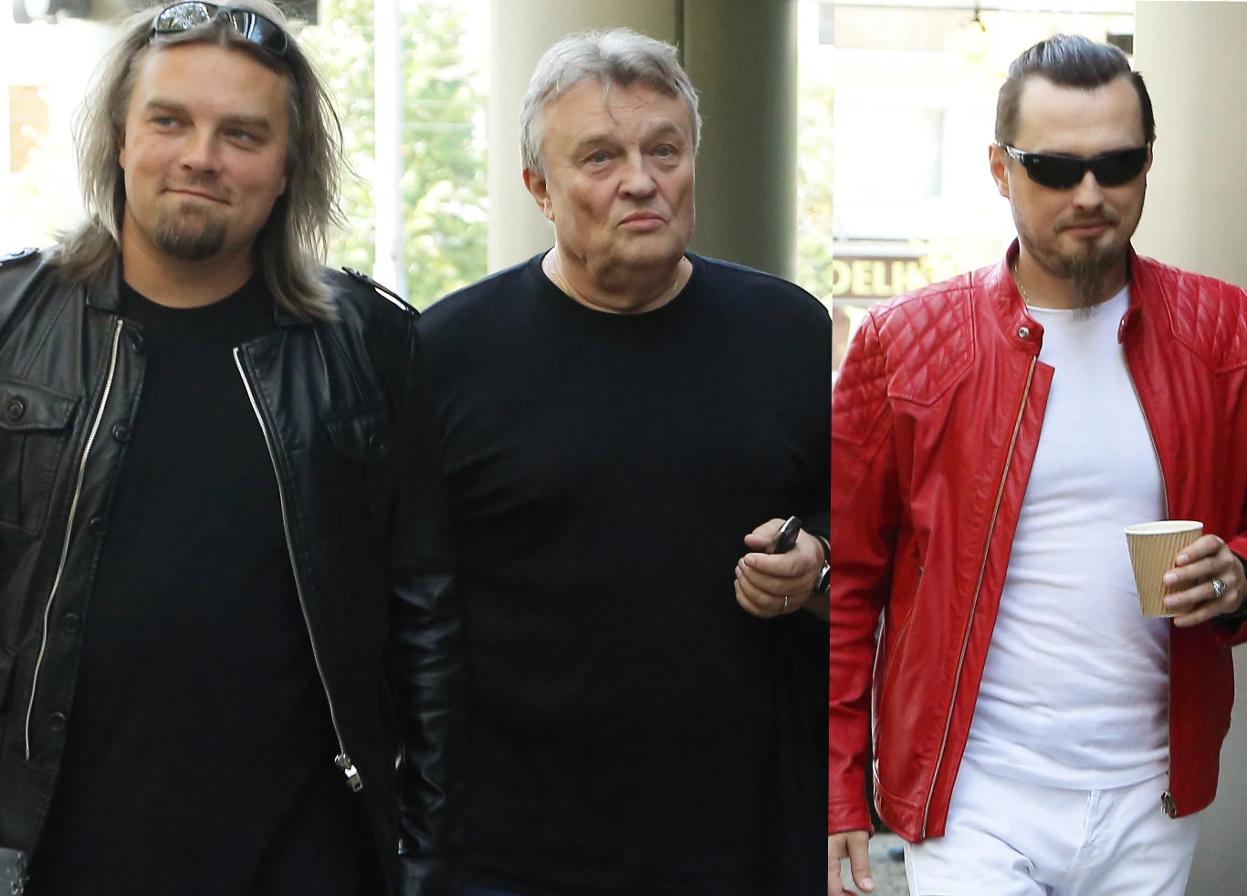 Krzysztof Cugowski z synami Krzysztof Cugowski z synami
