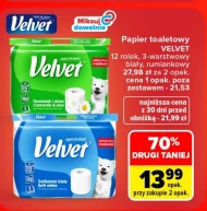 Papier toaletowy Velvet