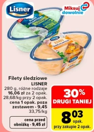 Filety śledziowe Lisner