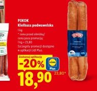 Kiełbasa podwawelska Plus-Plus