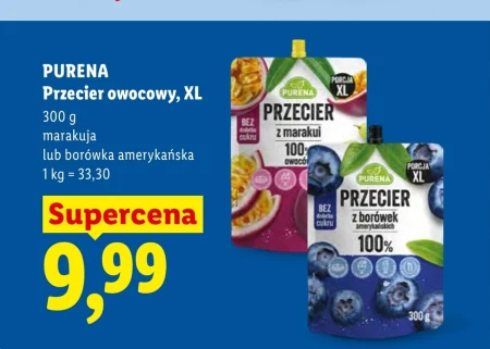 Фруктове пюре Purena