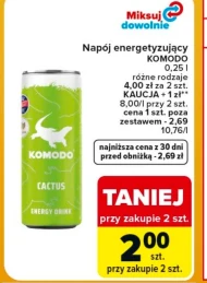 Napój Komodo