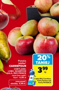 Jabłka Carrefour