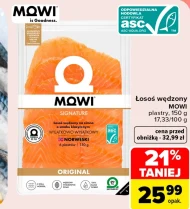 Łosoś wędzony MOWI
