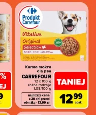 Karma dla psa Carrefour