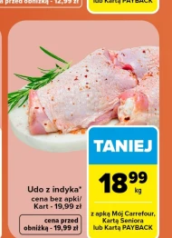 Udo z indyka Carrefour