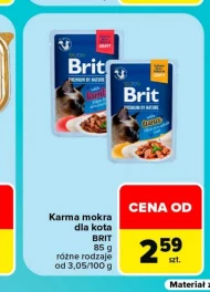 Mokra karma dla kota Brit Premium