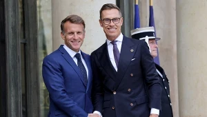 Prezydent Francji Emmanuel Macron i prezydent Finlandii Alexander Stubb (zdj. ilustracyjne)