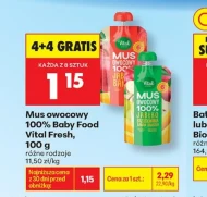 Mus owocowy Vital Fresh