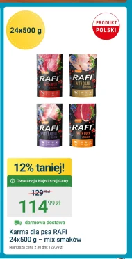 Karma dla psa Rafi