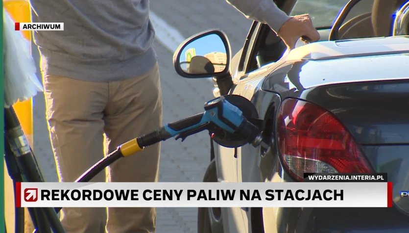 Rekordowe ceny paliw na stacjach