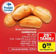 Bułka śniadaniowa Carrefour