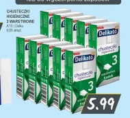 Серветки Delikato