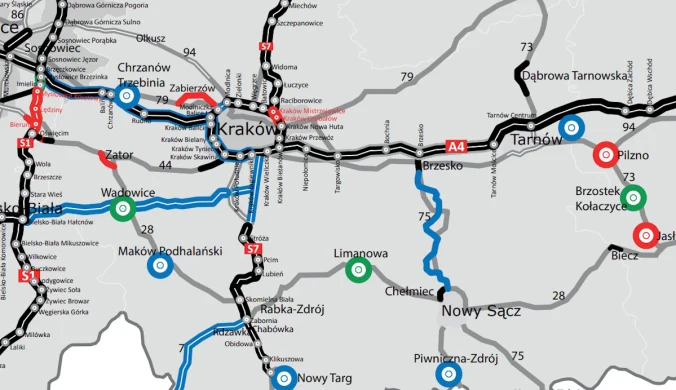 Droga 75, tzw. sądeczanka ma połączyć Nowy Sącz z autostradą A4