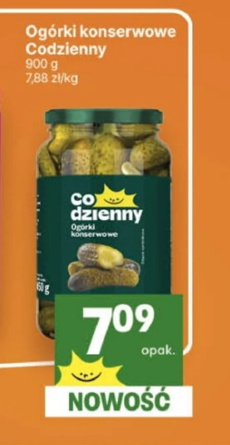Консервовані огірки Codzienny