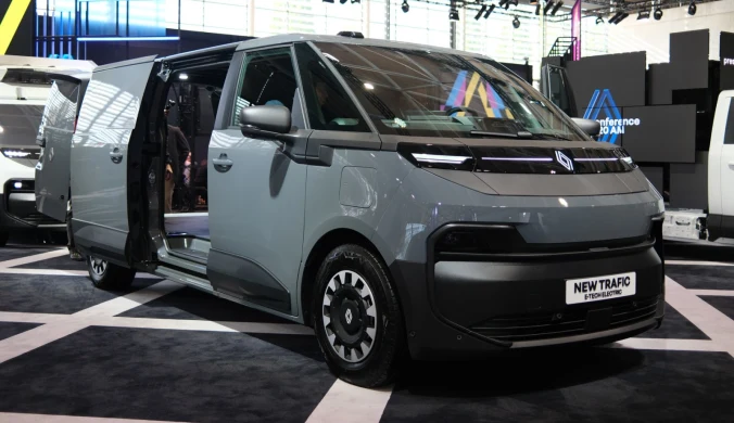 Czwarta generacja Renault Trafic została zaprojektowana od początku jako samochód elektryczny.