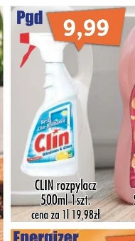 Спрей для миття вікон Clin