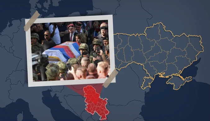 Serbia pogrzebała Ratko Mladicia i swoje europejskie perspektywy. Co zrobi Ukraina? Grafika: Magdalena Piasecka