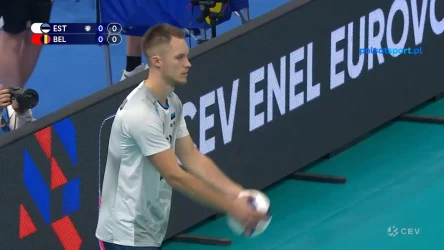 ME siatkarzy. Estonia - Belgia. Skrót meczu. WIDEO