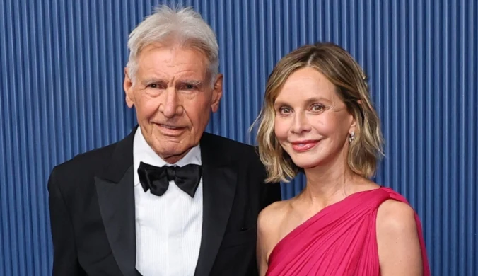 Harrison Ford i Calista Flockhart na gali Emmy