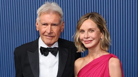 Harrison Ford i Calista Flockhart na gali Emmy