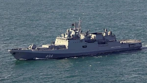 Akcja na morzu. Rosjanie wystrzelili flarę w stronę duńskiego śmigłowca