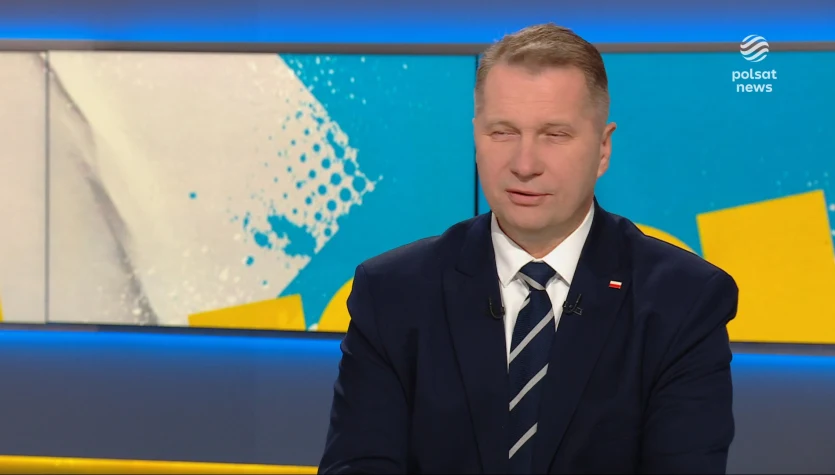 Przemysław Czarnek w "Graffiti" o obowiązkowej służbie wojskowej