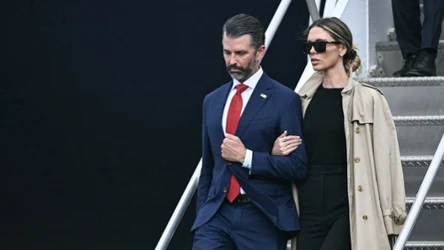 Syn Donalda Trumpa - Donald Trump jr. z żoną Bettiną