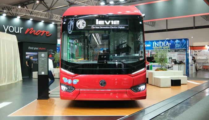 MG iEV12 - pierwszy elektryczny autobus marki MG zbudowany z myślą o rynkach europejskich