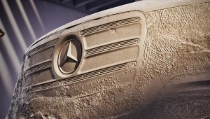 Na nowego Sprintera trzeba jeszcze poczekać. Na targi IAA Mercedes przywiózł rzeźbę.