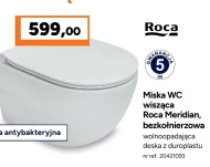 Miska wisząca wc Roca