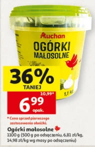 Ogórki Auchan