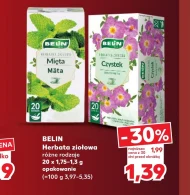 Herbata ziołowa Belin