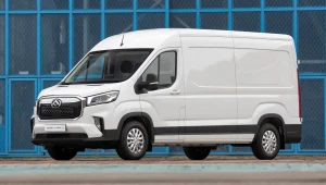 Co trzeci Chiński Maxus Deliver 9 zasilany olejem napędowym nie zaliczył pierwszego przeglądu (na zdjęciu wersja elektryczna)