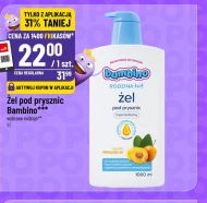 Żel pod prysznic Bambino